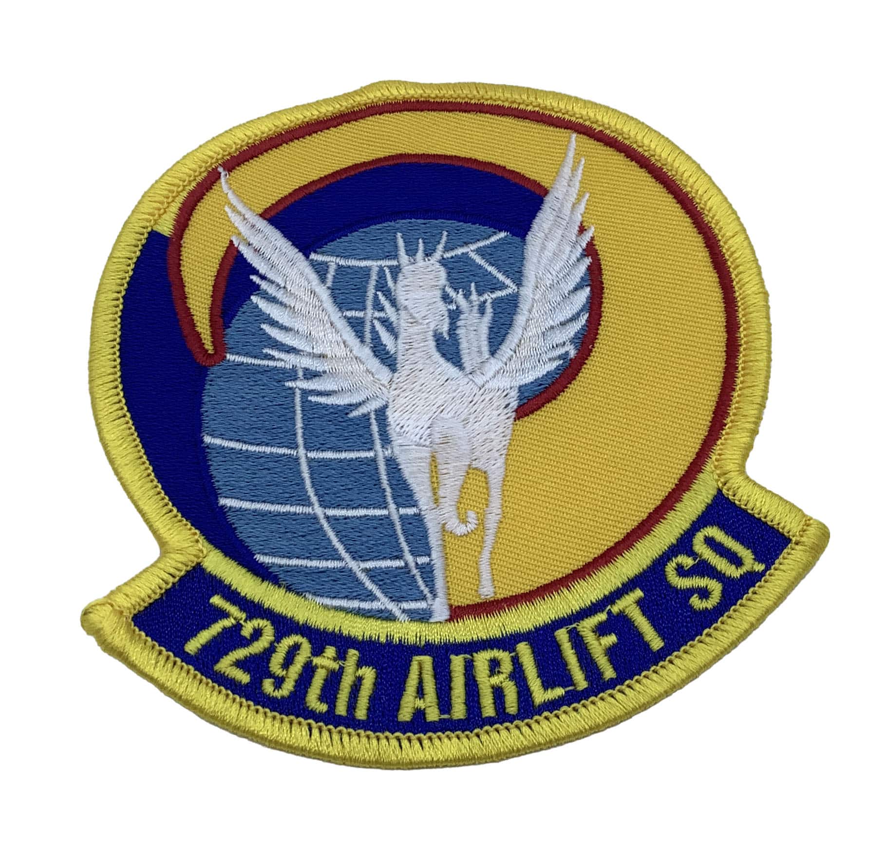 729th Airlift Squadron Patch – With Hook and Loop