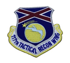 117TH TRW Patch - With Hook and Loop