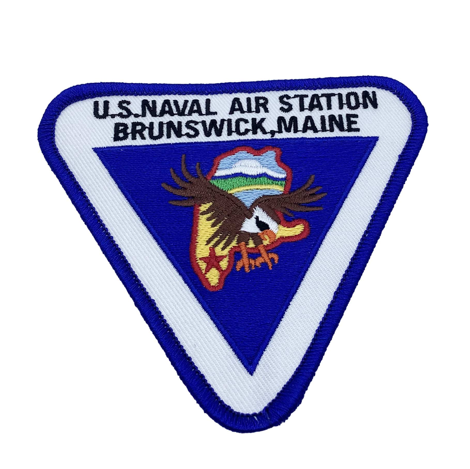 NAS Brunswick Patch – With Hook and Loop
