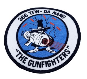 336th TFW Patch - With Hook and Loop