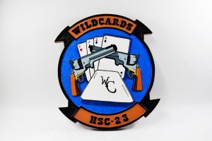 HSC-23 Wildcards Plaque