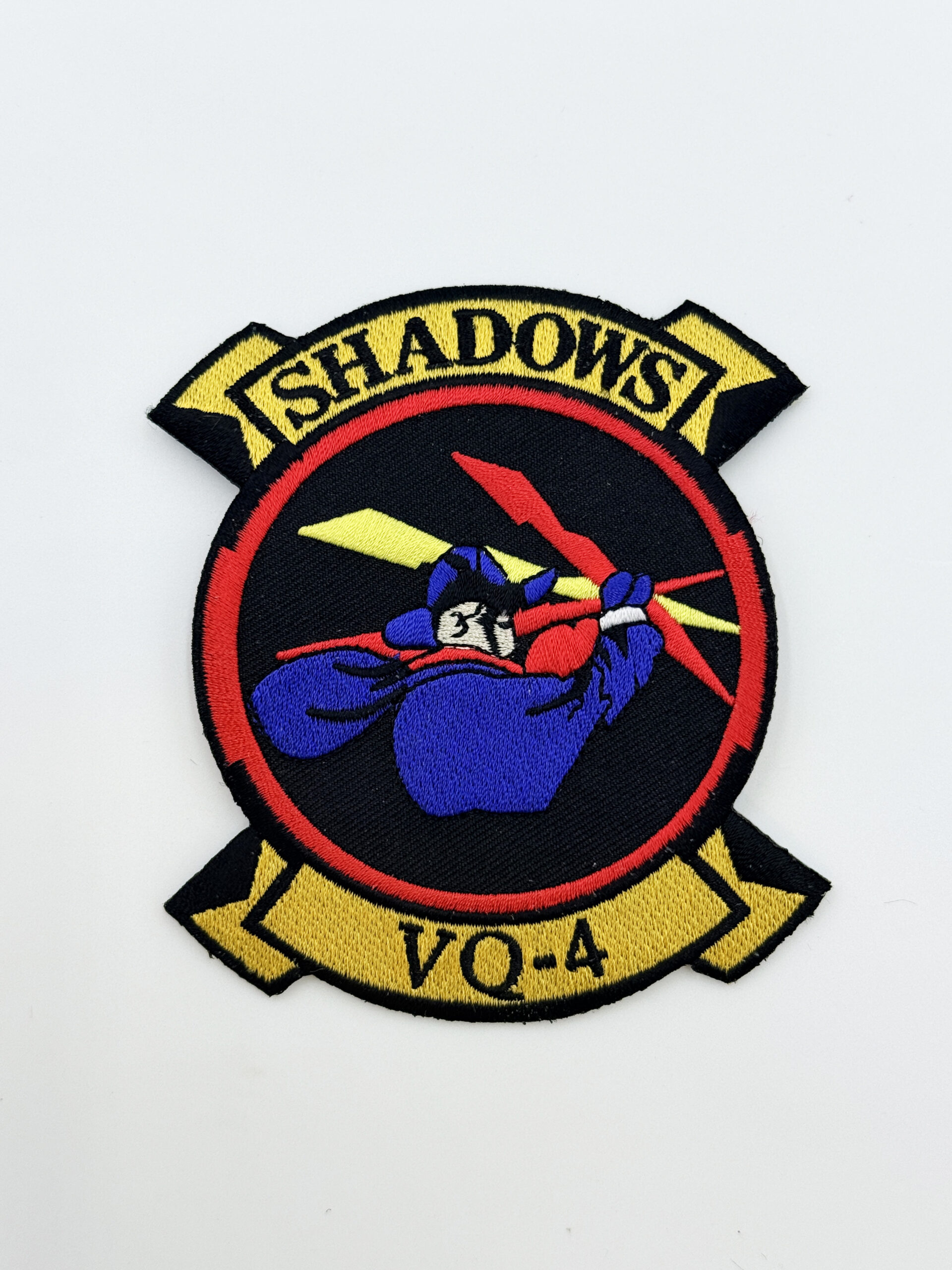VQ-4 Shadows Squadron Patch – Plastic Backing