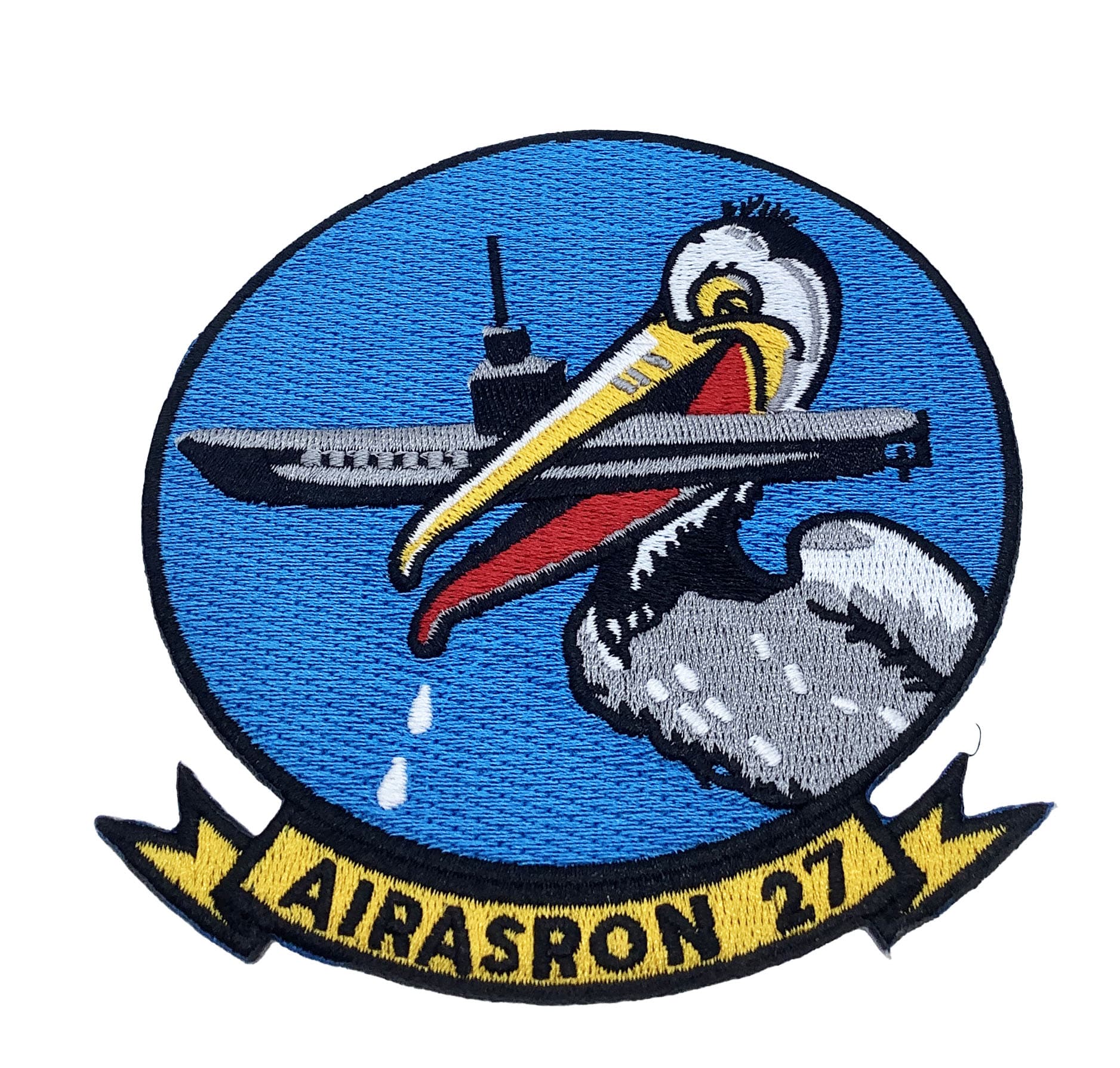 VS-27 Pelicans Patch – Plastic Backing