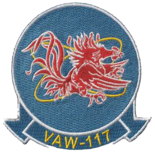VAW-117 Atomic Chicken Patch – With Hook and Loop