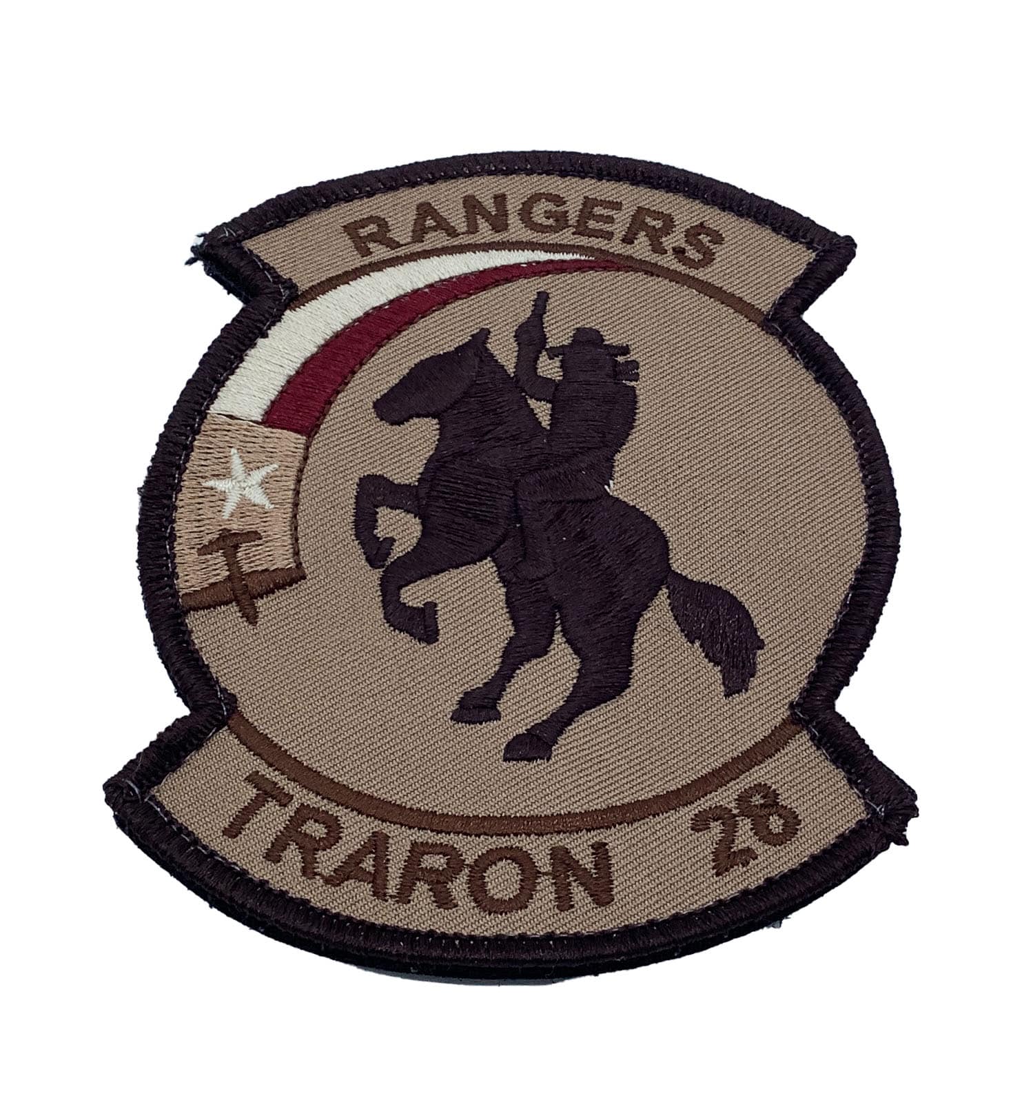 VT-28 Rangers Tan Patch – With Hook and Loop