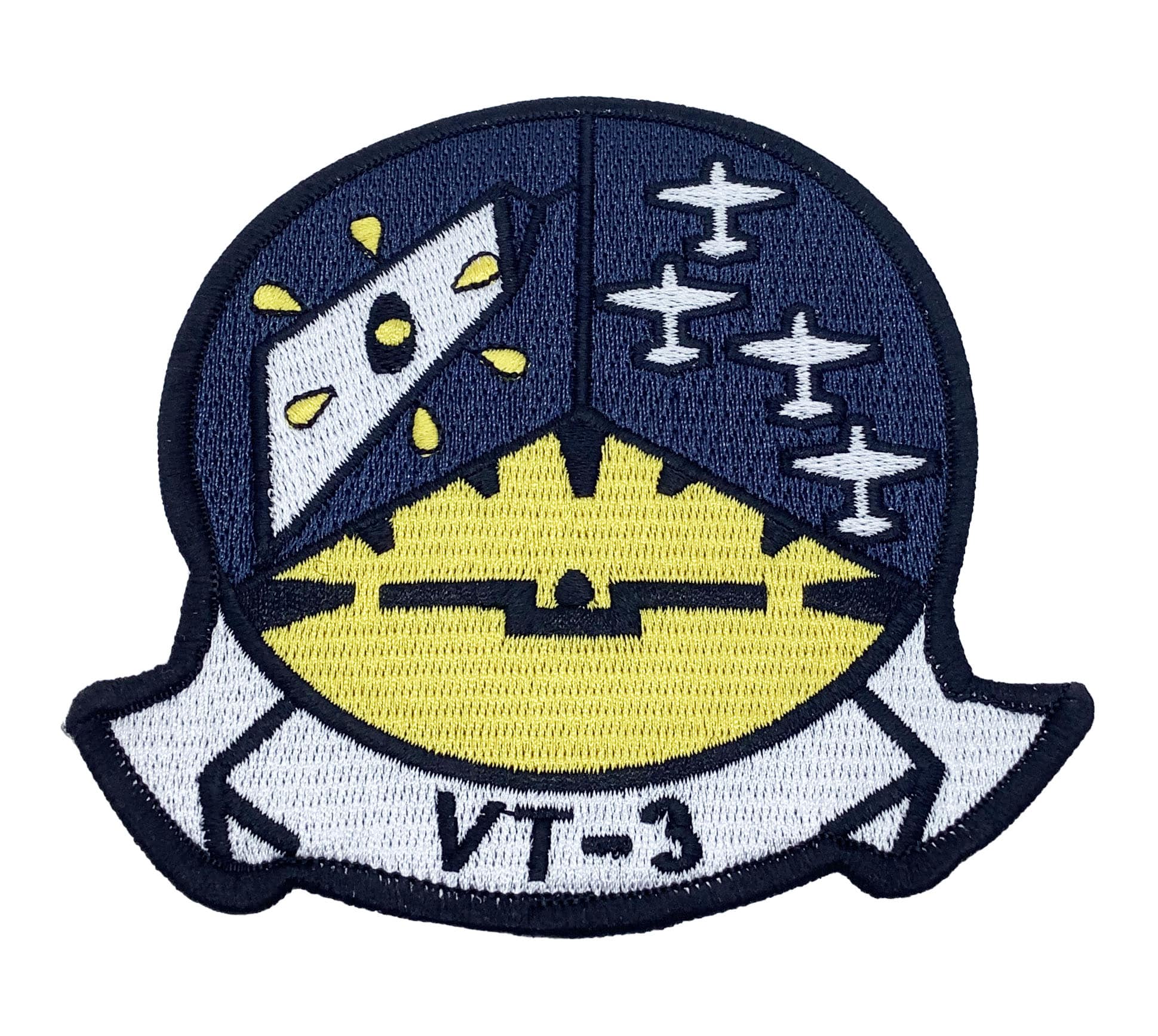 VT-3 Red Knights Throwback Patch – With Hook and Loop