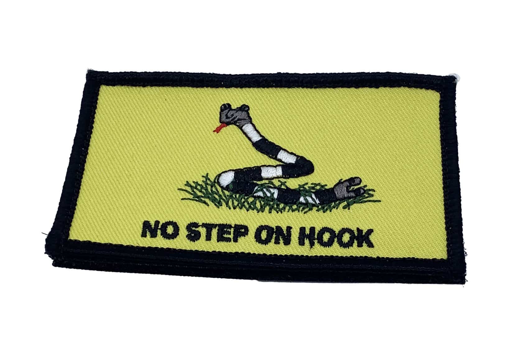 US Navy No Step on Hook Patch – With Hook and Loop