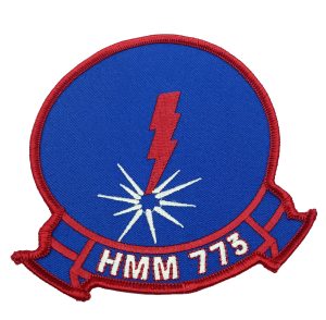 HMM 773 Squadron Patch- No Hook and Loop