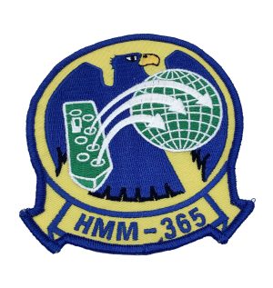 HMM 365 Squadron Patch- No Hook and Loop