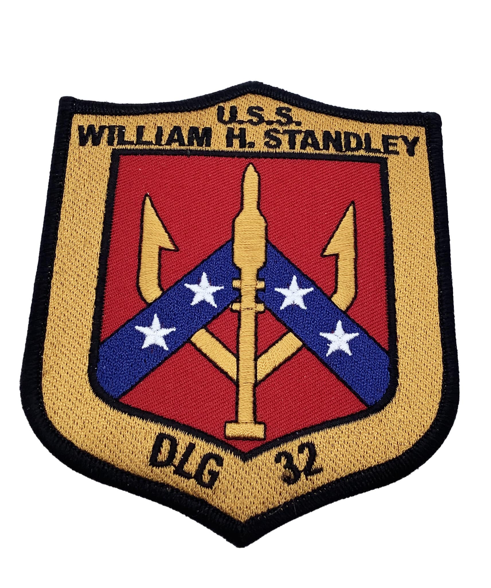 DLG/CG-32 USS William H. Standley Patch – Sew On, Navy
