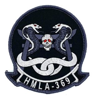 HMLA-369 Gunfighters Squadron-Black_Gray
