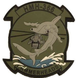 HMH-366 Hammerheads PVC Squadron green