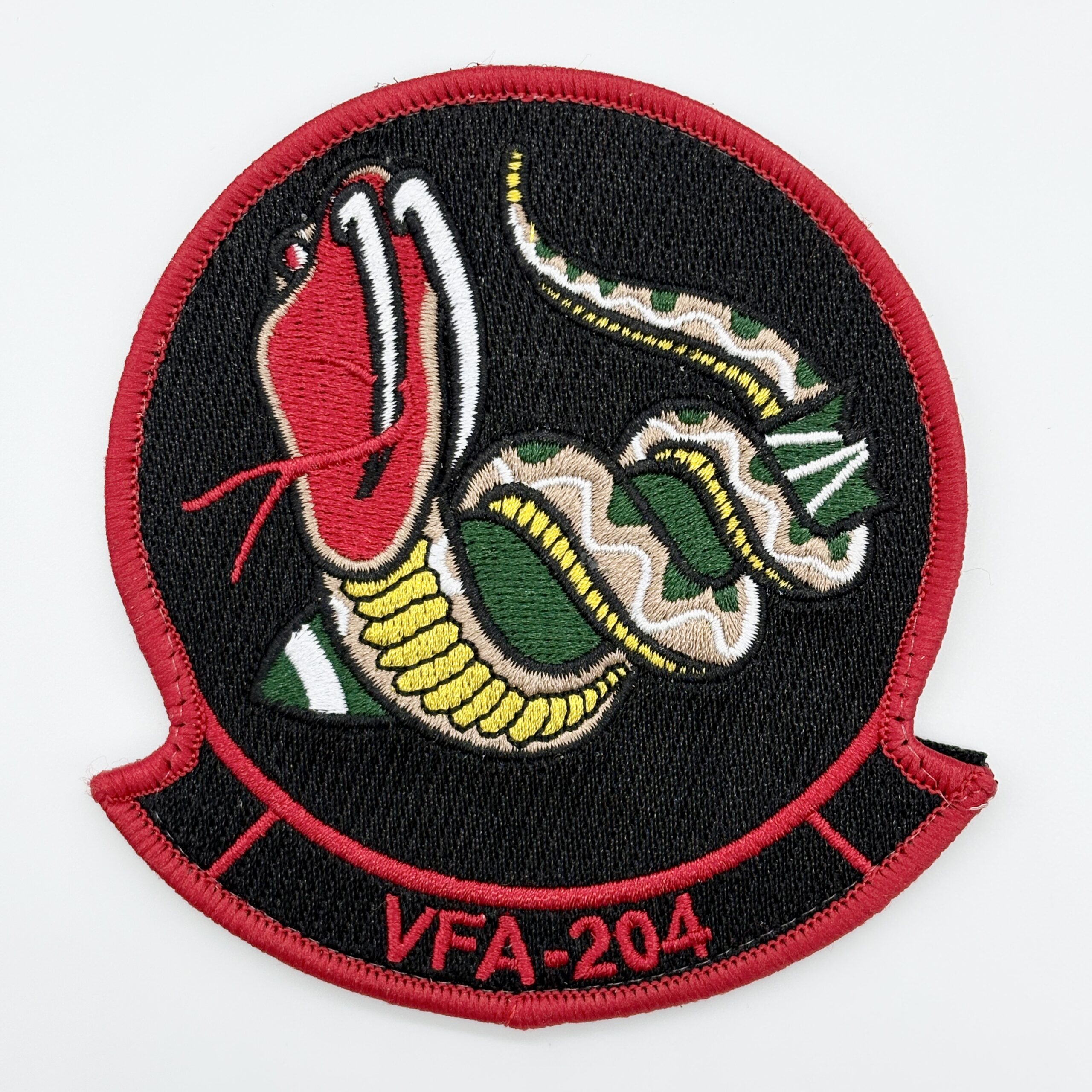 VFC-204 River Rattlers Patch – Embroidered Insignia, Hook and Loop