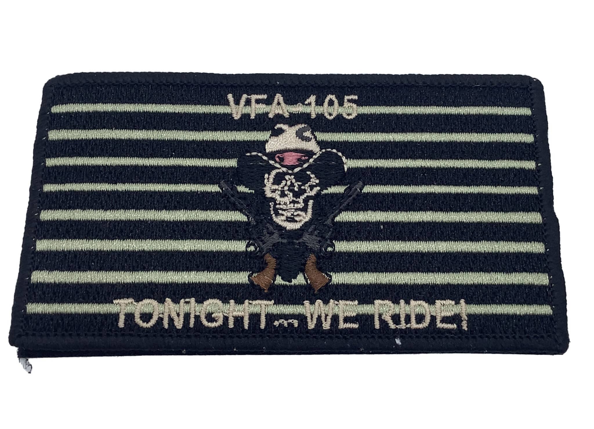 VFA-105 Gunslingers Flag Patch –  With Hook and Loop