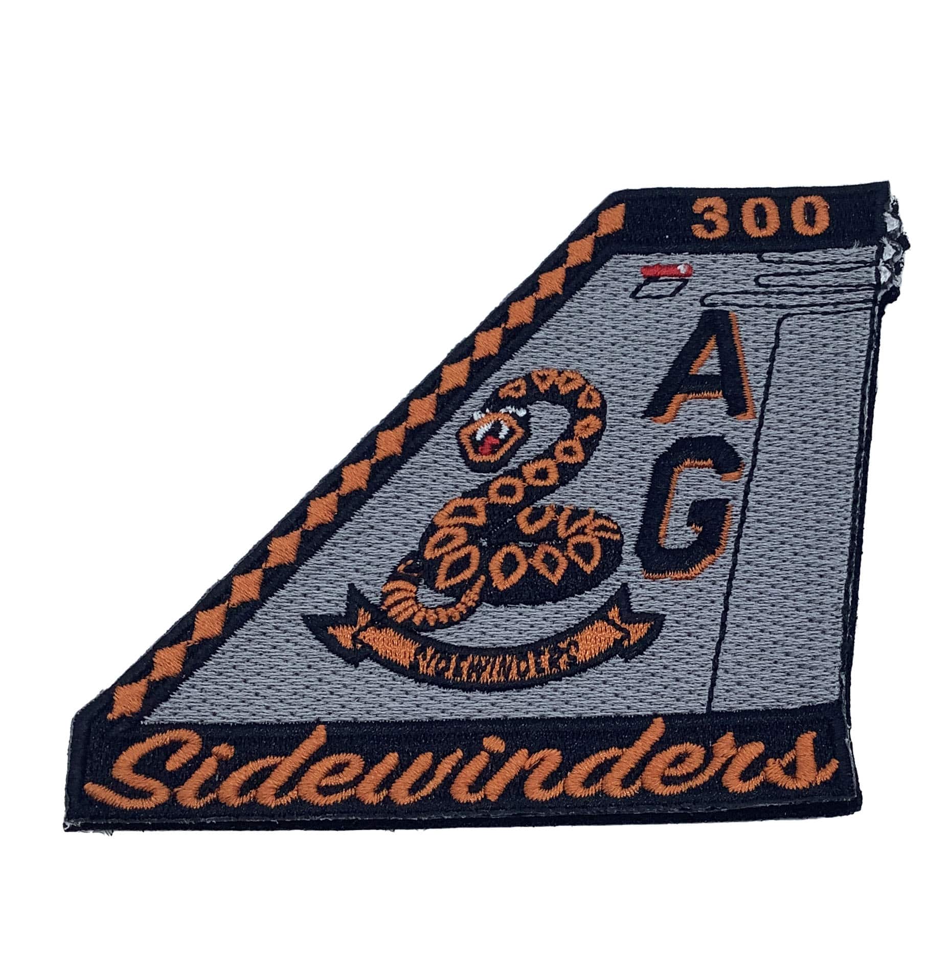 VFA-86 Sidewinders F-18 Tail Flash Patch –  Plastic Backing