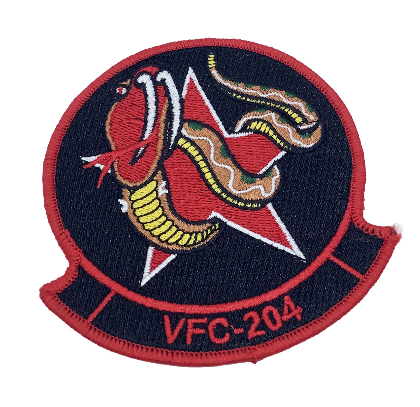 VFC-204 River Rattlers Patch –  With Hook and Loop