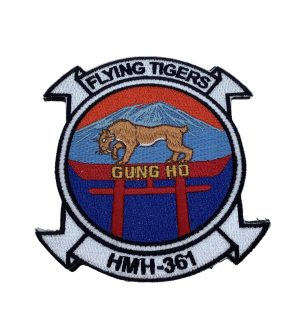 HMH-361 Flying Tigers Gung Ho Patch – With Hook and Loop