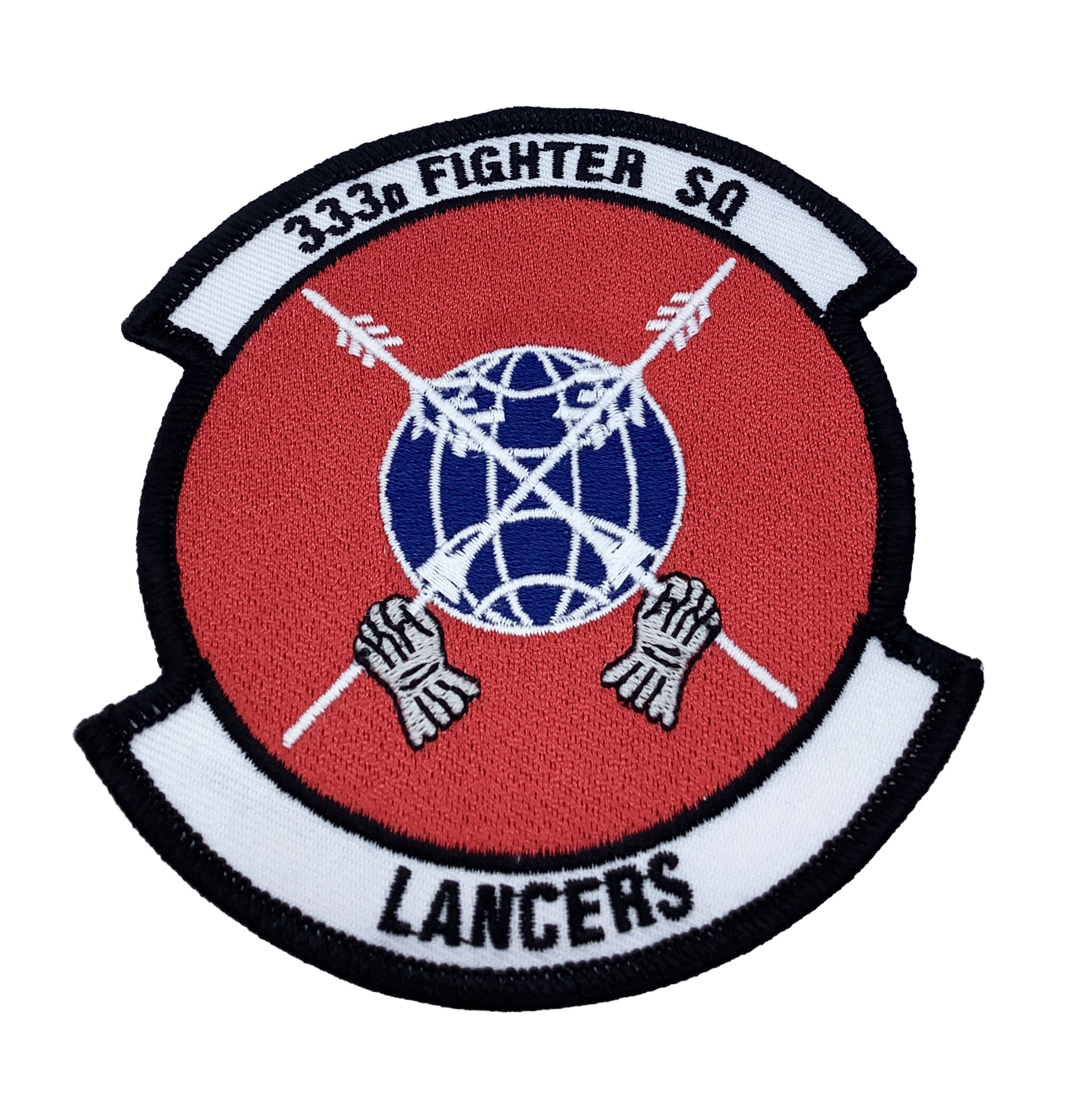 333d FIGHTER SQUADRON Patch – Plastic Backing
