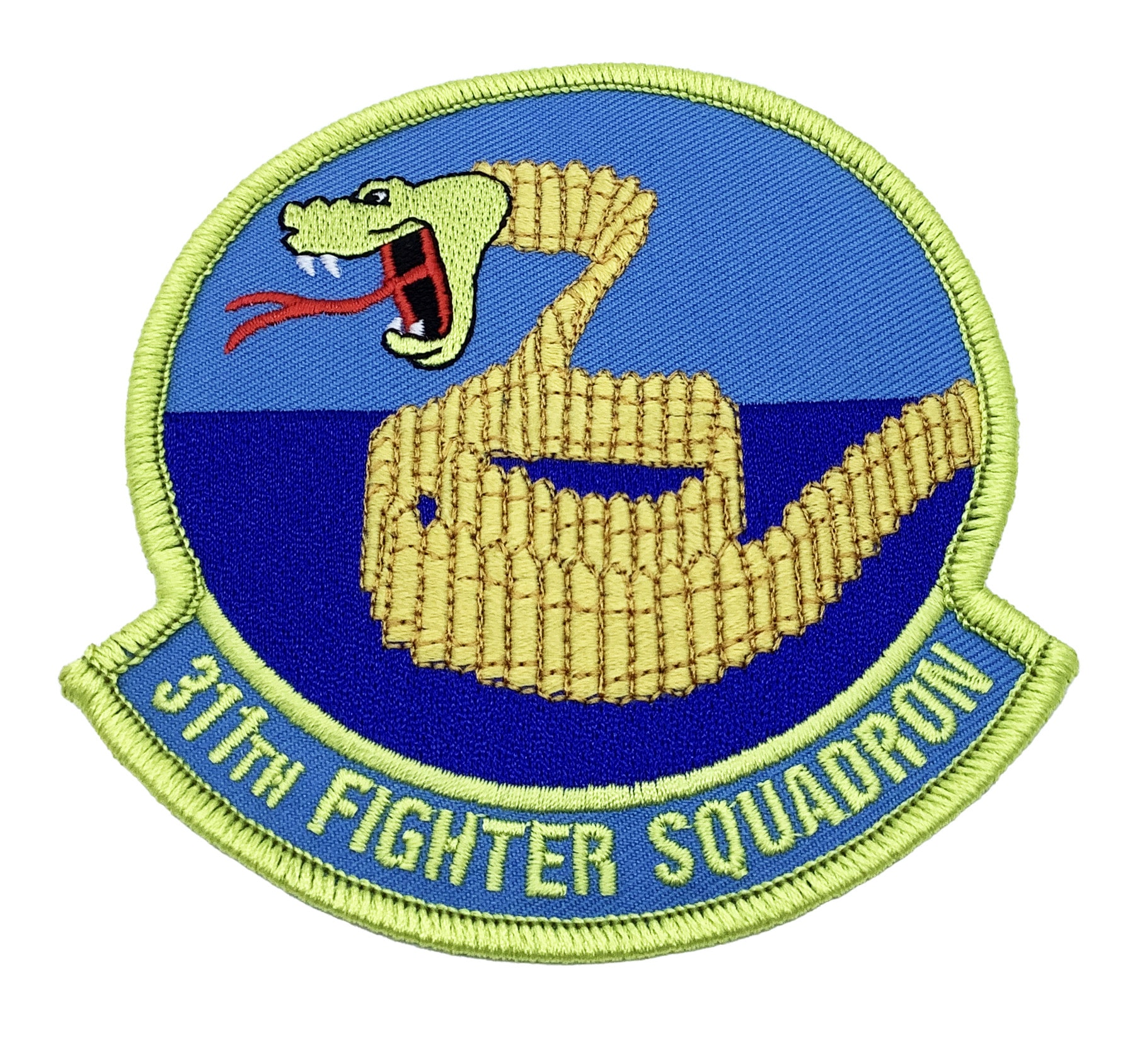 311th FIGHTER SQUADRON Patch – Plastic backing