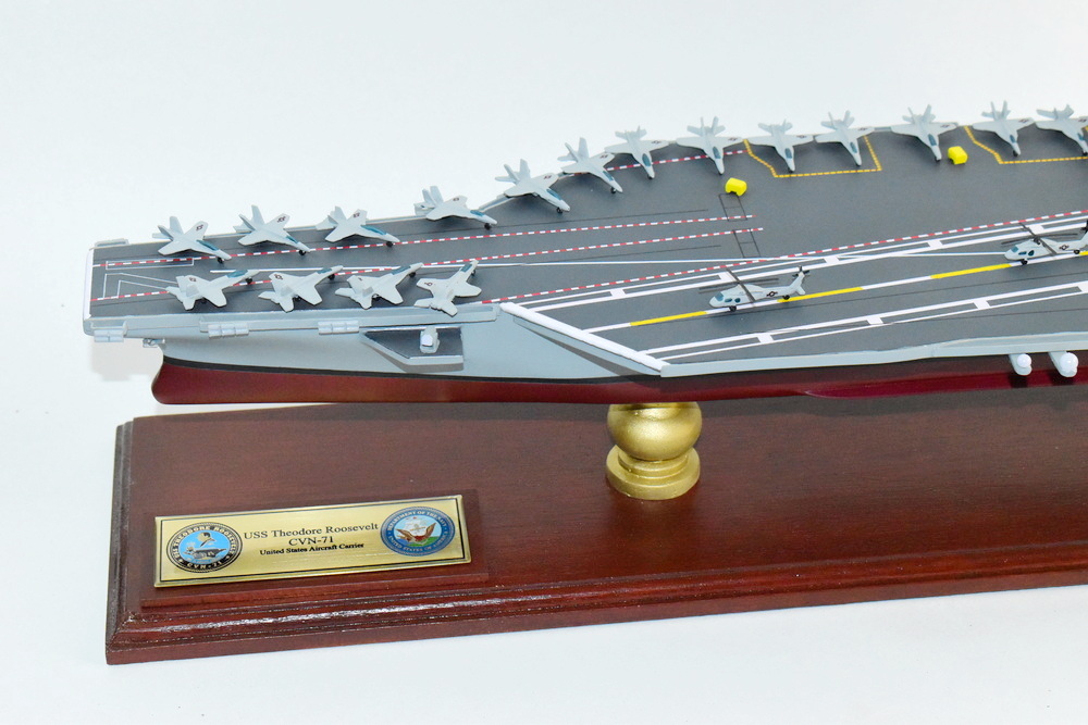 USS Theodore Roosevelt (CVN-71) 24 inch Model - Squadron Nostalgia