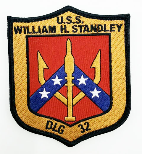 DLG/CG-32 USS William H. Standley Patch – Sew On, Navy