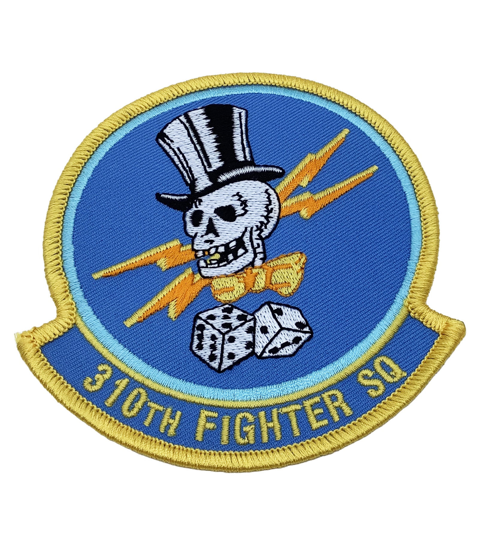 310th Fighter Squadron Patch – Plastic Backing