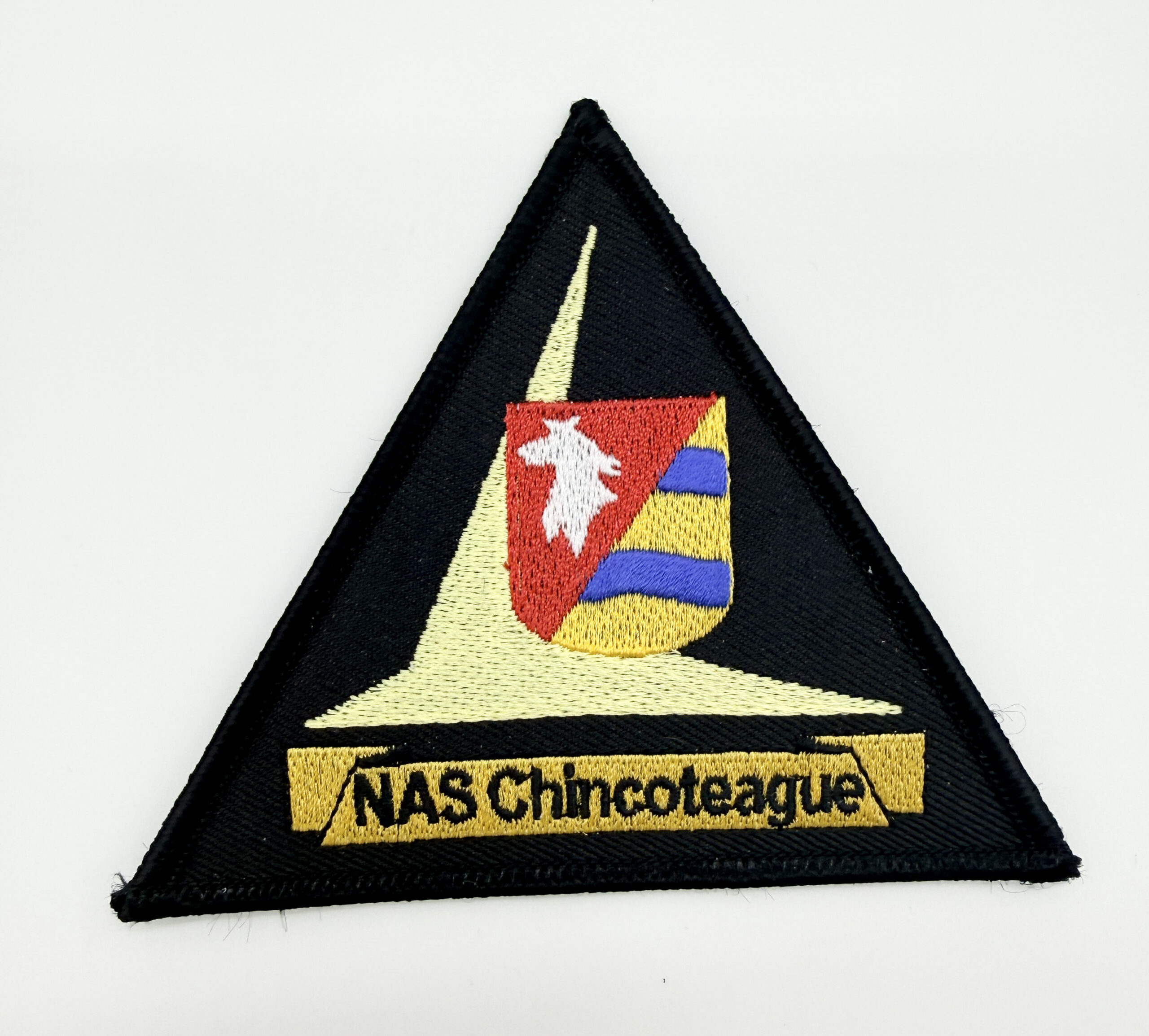 NAS Chincoteague Patch – Plastic Backing, 4″