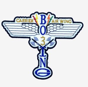 Carrier Air Wing CVW-3 Boeing Patch – With Hook and Loop