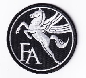 Fairchild Aircraft Patch – Plastic Backing, 3.5"