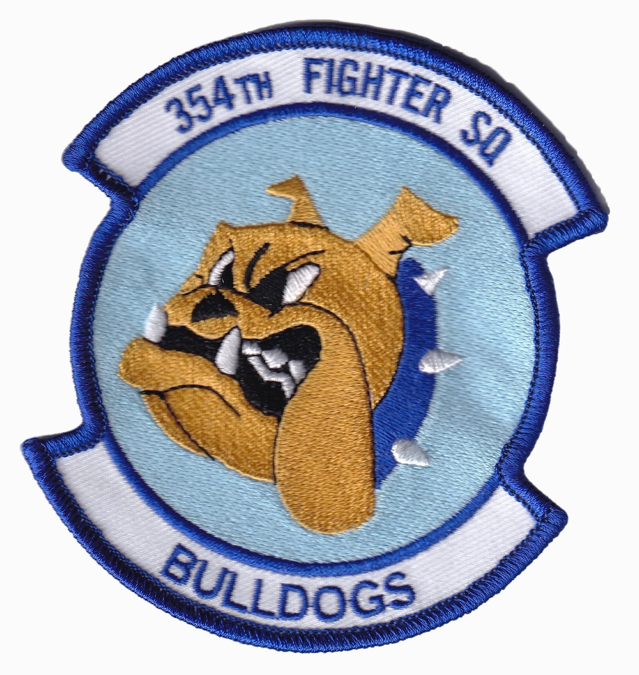 354th Fighter Squadron Patch – Plastic Backing, 4″