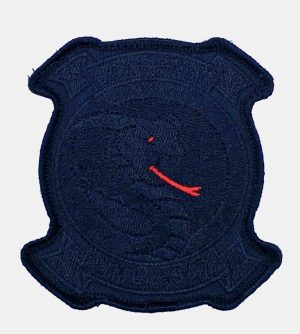 HMLA-367 Scarface Blackout Patch – With Hook and Loop, 4"