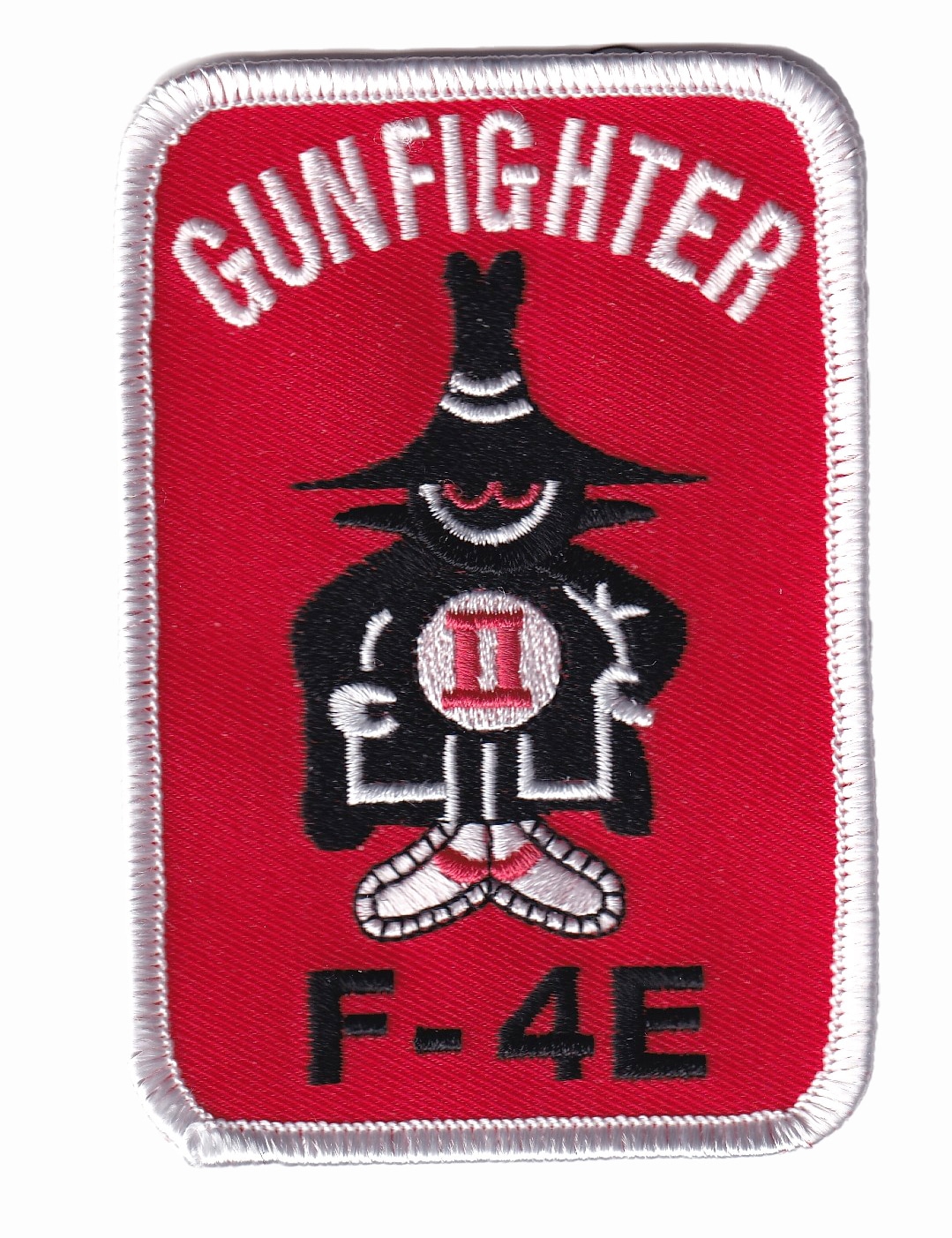F-4E Gunfighter Patch – Sew on, 4″, McDonnell Douglas