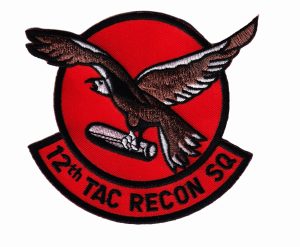 12th Tactical Reconnaissance Squadron Patch