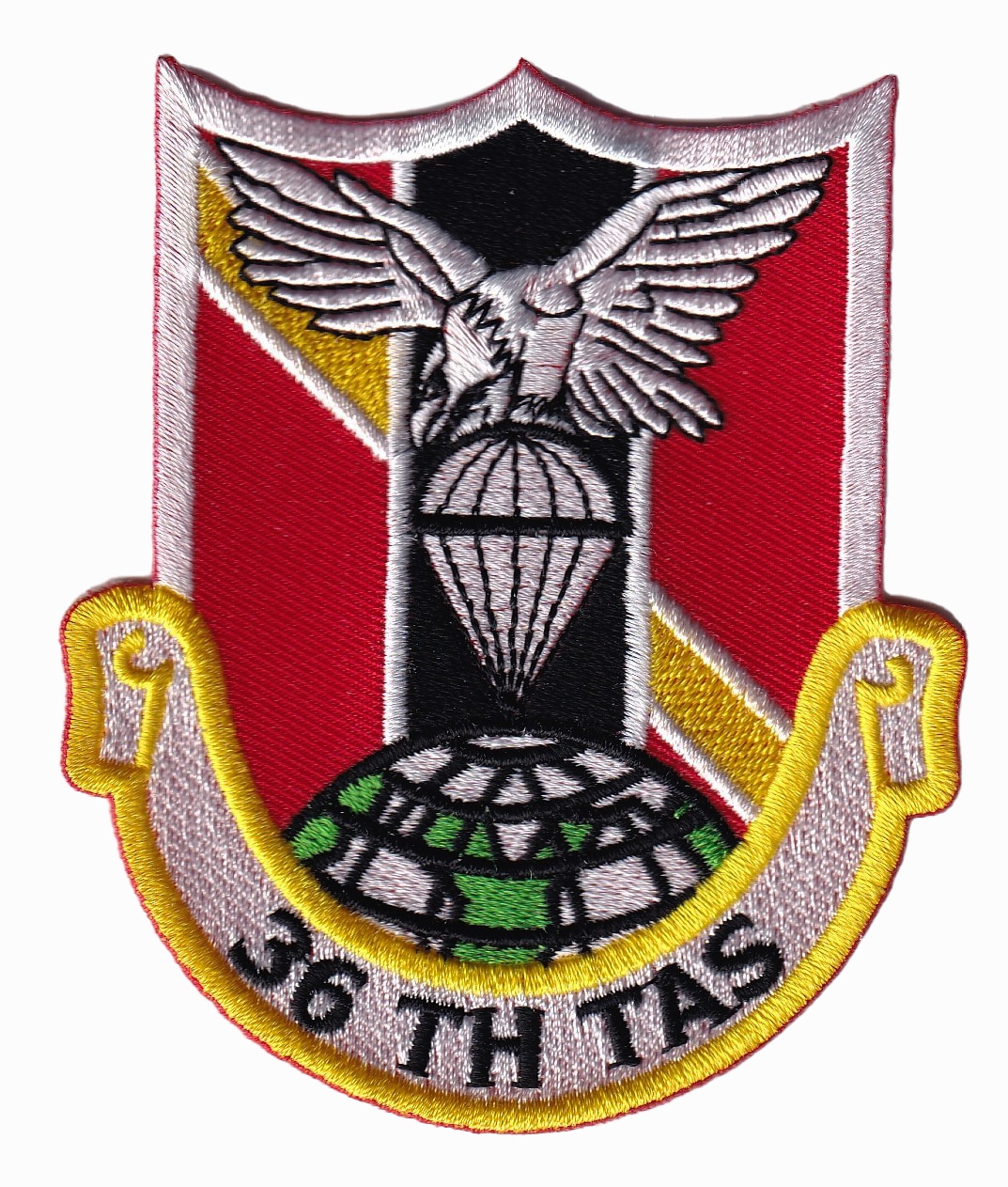 36th Tactical Airlift Squadron Patch – Sew on, 3.5″