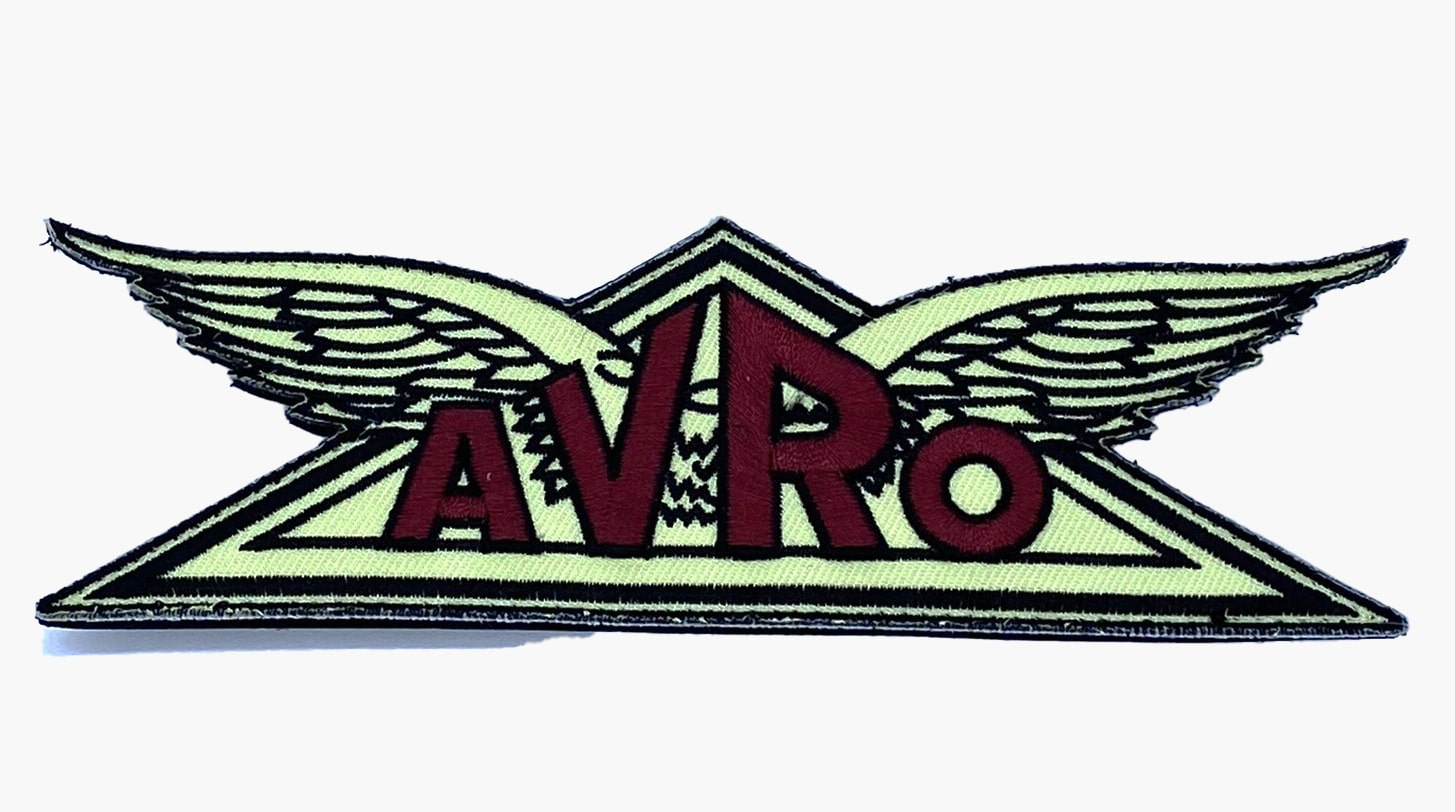Avro Aircraft Patch – Sew On, 6″