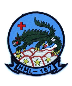HML-167 Warriors Original Remake Patch – With Hook and Loop