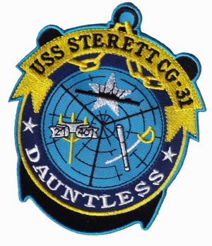 CG-31 USS Sterett Patch