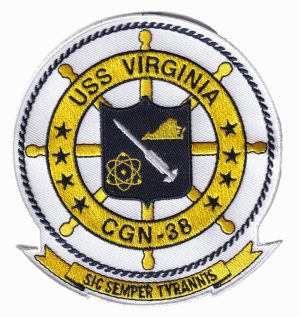 CGN-38 USS Virginia Patch