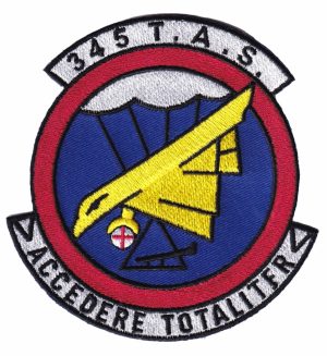 345th TAS Tactical Airlift Squadron Patch