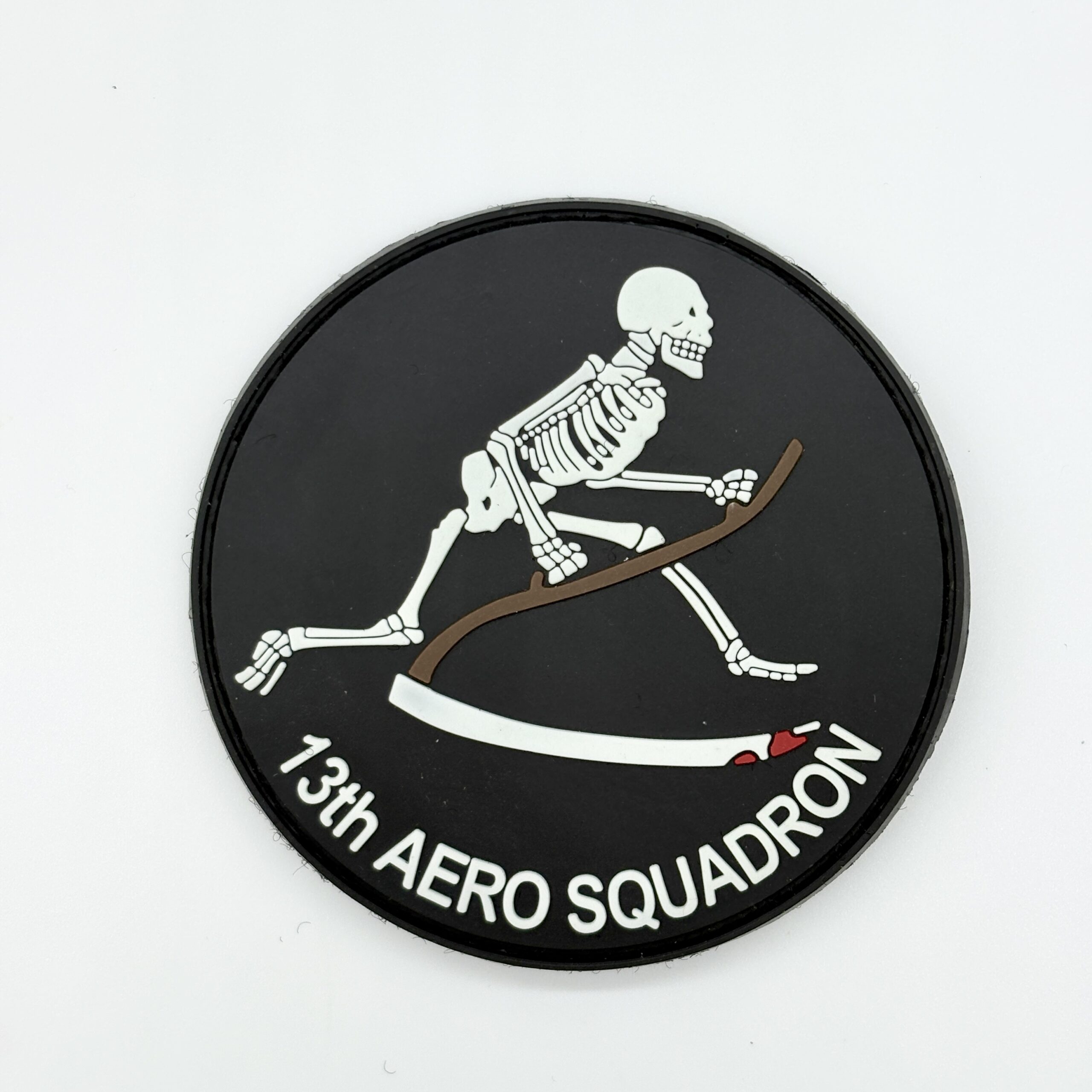 WWI 13th Aero Squadron PVC Patch – With Hook and Loop, 3″