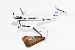Beechcraft UC-12b Huron, NAF Washington, 18" Mahogany Scale Model