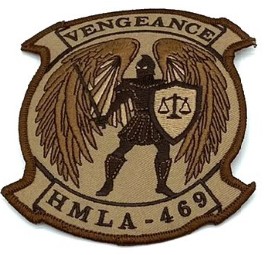 HMLA-469 Vengeance (Tan) Patch