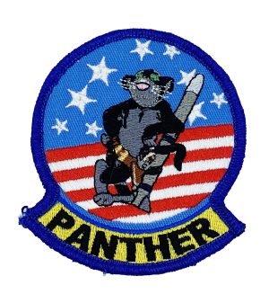 F-35 Panther Patch – With Hook and Loop, 3.5"