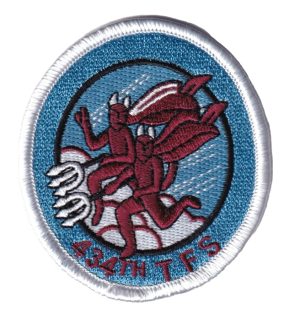 434th Tactical Fighter Squadron Patch