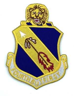 4th Tactical Fighter Wing Fourth but First 50s-60s Patch