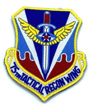 75th Tactical Reconnaissance Wing Patch
