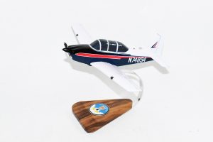 Beechcraft® T-34A Mentor, Navy Flying Club Memphis, 16" Mahogany Model