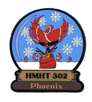 HMHT-302 Phoenix Christmas PVC Patch