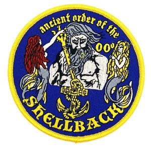 Ancient Order of the Shellback Patch – Sew On, 4"