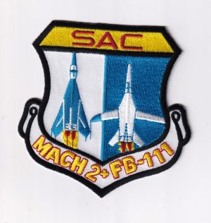 F-111 Strategic Air Command Mach 2 Patch